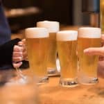 焼肉の牛太播磨町店ビール・乾杯